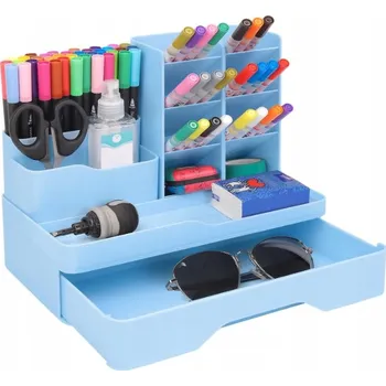 Psací stůl VELKÝ Organizér na psací stůl, kancelářský stolní pořadač s 5 přihrádkami