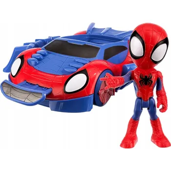 Figurka Figurka Spidey Hasbro se sadou vozidla, plastová, vícebarevná