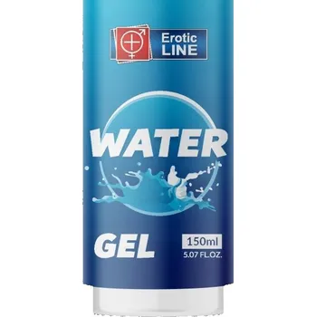 Lubrikační gel Hydratační Gel Erotic Line Aqua Gel 150 ml