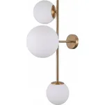 Nástěnné svítidlo Italux zlaté E27 5 W