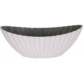 Květináč Květináč obal bílý 36 cm