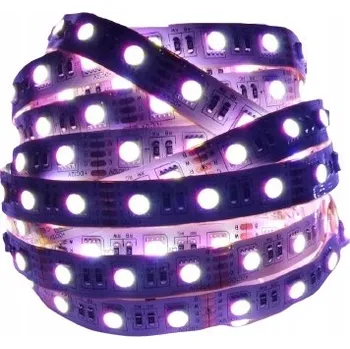 LED páska LED pásek Led rigid 5050 60LED RGBW 4v1 vícebarevný, délka 0,5 m