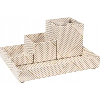 PRÉMIOVÝ ORGANIZÉR NA STŮL / DRŽÁK NA PERA, SPONKY, LAMINÁT