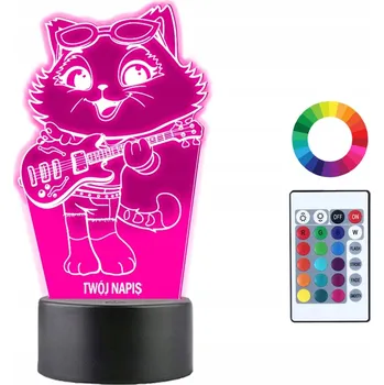 Lampička Plexido vícebarevná Noční lampa