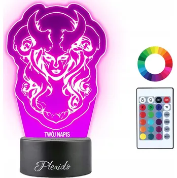 Lampička Plexido vícebarevná Noční lampa