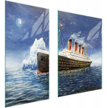 Kuchyňské prkénko Krájecí deska TMK ArtDeko sklo 2 ks