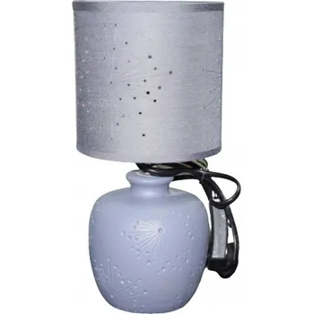 Lampička Stolní lampa Dakls podzim-zima šedá 40 W
