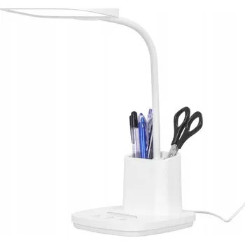 Lampička Stolní lampička Kaja TOLA bílá, výkon až 9 W