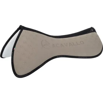 Acavallo podložka bamboo z paměťové pěny 3D Spacer spine CC, VSS, plochá, L, černá/černá