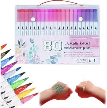 Fixy oboustranné, mazak liner, smývatelné, do školy, dárek k Mikuláši