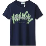 CHLAPECKÉ TRIČKO FC0381 VELIKOSTI 134-164 Velikost: 146, Barva: Tmavě modrá