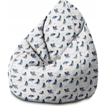 Sedací pytel Taburet Dětský Sedací Vak XXL Hruška Dětský Vzor Motiv