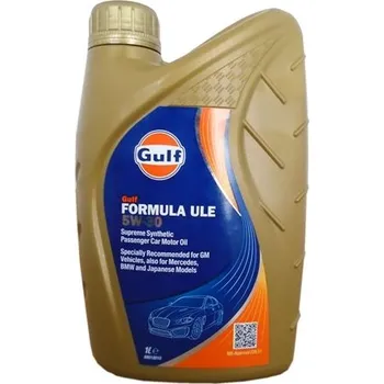 Motorový olej Syntetický motorový olej Gulf 1 l 5W-30
