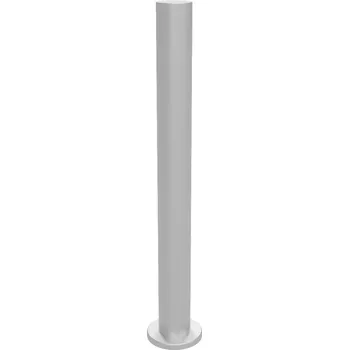 Plotový sloupek Parkovací sloupek z nerezové oceli 60,3 x 600 rovný sloupek zábrana