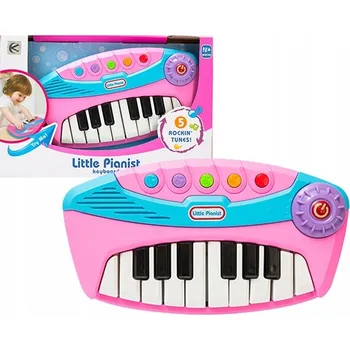 Hudební nástroj pro děti Koorowe dětské varhánky pianko pro nejmenší, 16 kláves
