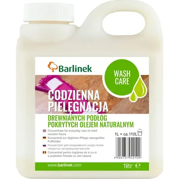 Čistič podlahy KONCENTRÁT WASH CARE PRO PRŮBĚŽNOU PÉČI O OLEJOVANÉ PODLAHY 1 L BARLINEK