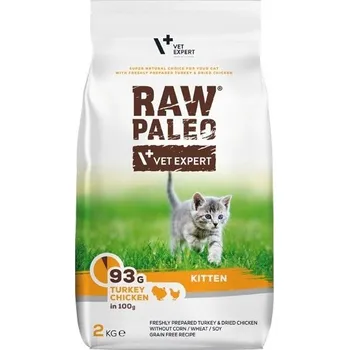Krmivo pro kočku Raw Paleo Kitten kotě 2 kg krůtí
