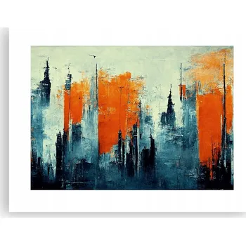 Obraz Obraz plakát do obýváku ložnice 40x30 abstrakce foto na zeď bez rámu