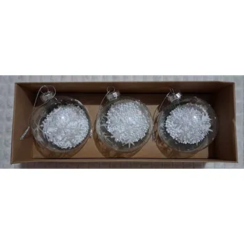 Vánoční dekorace Vánoční Koule vánoční baňky vánoční dekorace závěsná ozdoba na stromeček skleněná koule se snem