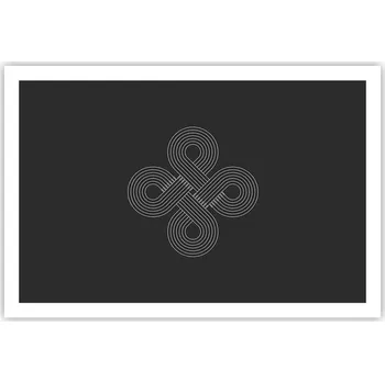 Obraz Obraz plakát do obýváku ložnice 91x61 abstrakce foto na zeď bez rámu