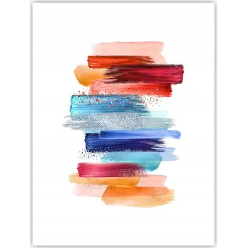 Obraz Obraz plakát do obýváku ložnice 30x40 abstrakce plakáty na zeď bez rámu