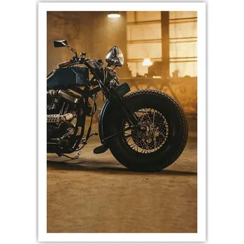 Obraz Plakát na zeď bez rámu 70x100 motocykl obraz plakáty do obývacího pokoje ložnice