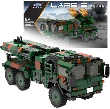 ostatní stavebnice Stavebnice Technic Vojenské Auto RAKETOMET Lars2 986 dílků 1:30