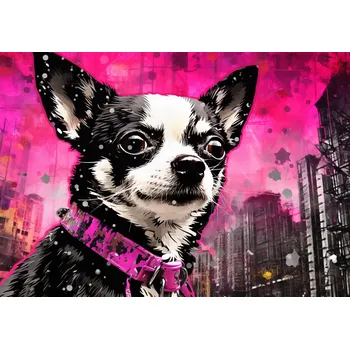 Plakát Plakát Malý Pejsek s Velkou Duší bez rámu 100 x 70 cm