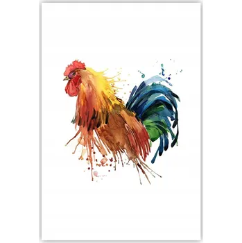 Obraz Obraz plakát do obýváku ložnice 61x91 kohout foto plakáty na zeď bez rámu