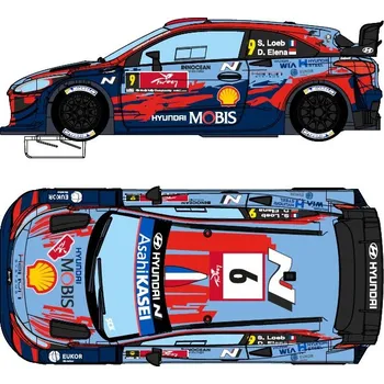 auto na autodráhu SCX Advance Hyundai i-20 WRC Loeb Türkiye