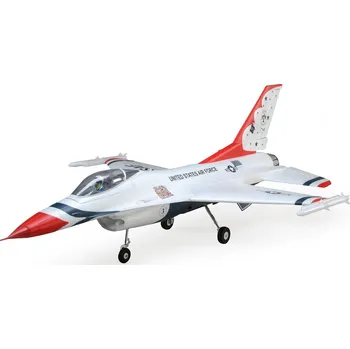 RC model letadla E-flite F-16 Thunderbirds 0.8m SAFE Select BNF Basic