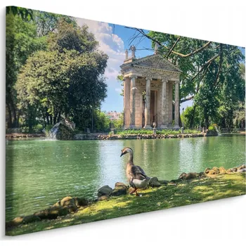 Obraz Obraz Chrám Eskulapa na Tiberském ostrově 90x60