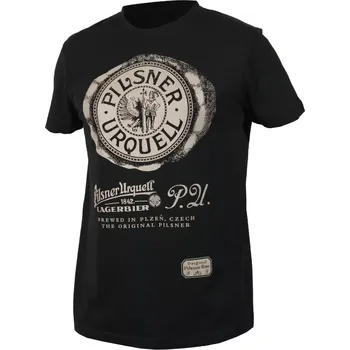 Pánské triko Pilsner Urquell béžová pečeť , vel. XXL