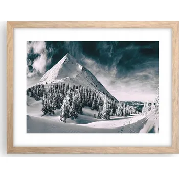 Obraz Obraz plakát v rámu světlý dub do obýváku 40x30 krajina foto na zeď