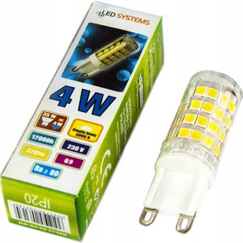 Žárovka LED žárovka G9 4W 3000K