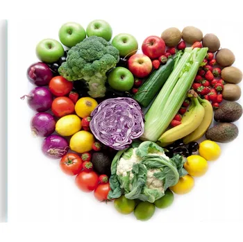 Varná deska Tvrzené sklo na indukční desku - abstrakce zelenina