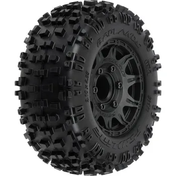 RC náhradní díl Pro-Line kolo 2.8", pneu Badlands, disk Raid H12 černý (2)
