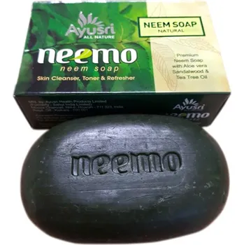 Mýdlo Ayusri Neemo ájurvédské pevné mýdlo 75 g