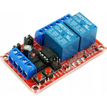 Bistabilní impulsní relé Elektroweb 2kanálové 12V