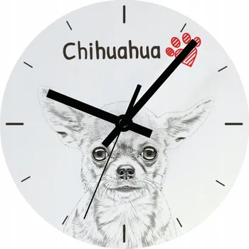 Hodiny Nástěnné hodiny Art-Dog bílé 20 cm