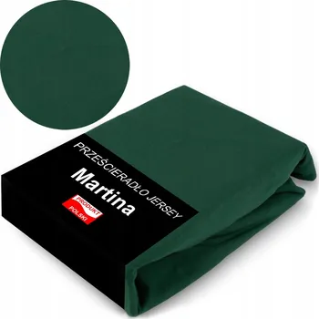 Prostěradlo Prostěradlo s gumou MARTINA jersey 180 x 200 cm