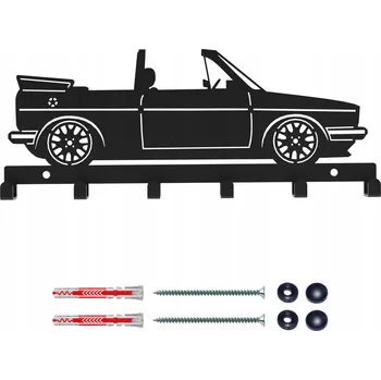 Věšák Šatní ramínko kovový Domer černý