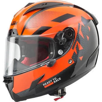 Helma na motorku KTM RACE-R PRO HELMET Oranžová L/60