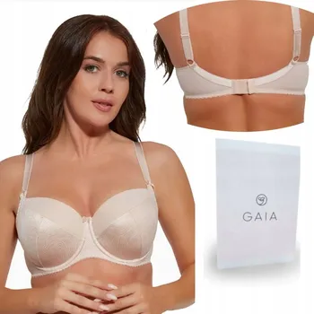 Podprsenka Gaia podprsenka s kosticemi, vyztužená, béžová, velikost 70G