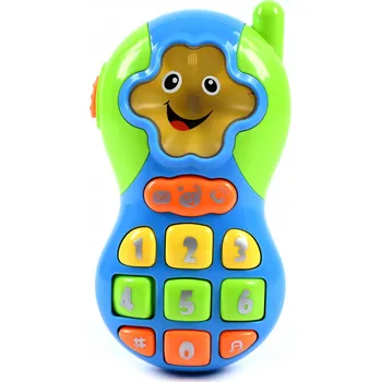 Hračka pro nejmenší Telefon pro děti Midex 15,5 cm x 8,5 cm, vícebarevný