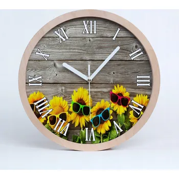 Hodiny Nástěnné hodiny Tulup vícebarevné 20 cm