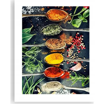Obraz Obraz plakát na zeď bez rámu 40x50 koření plakáty do obýváku ložnice