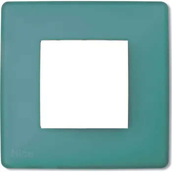 příslušenství k bráně NICE S.p.A. čtvercový rámeček modulu vysílačky v barvě moře