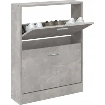 Botník Botník , betonu šedý, 59x17x81 cm