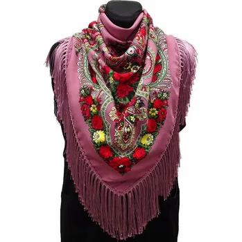 Šátek Versoli šátek s květinovým vzorem - viskóza